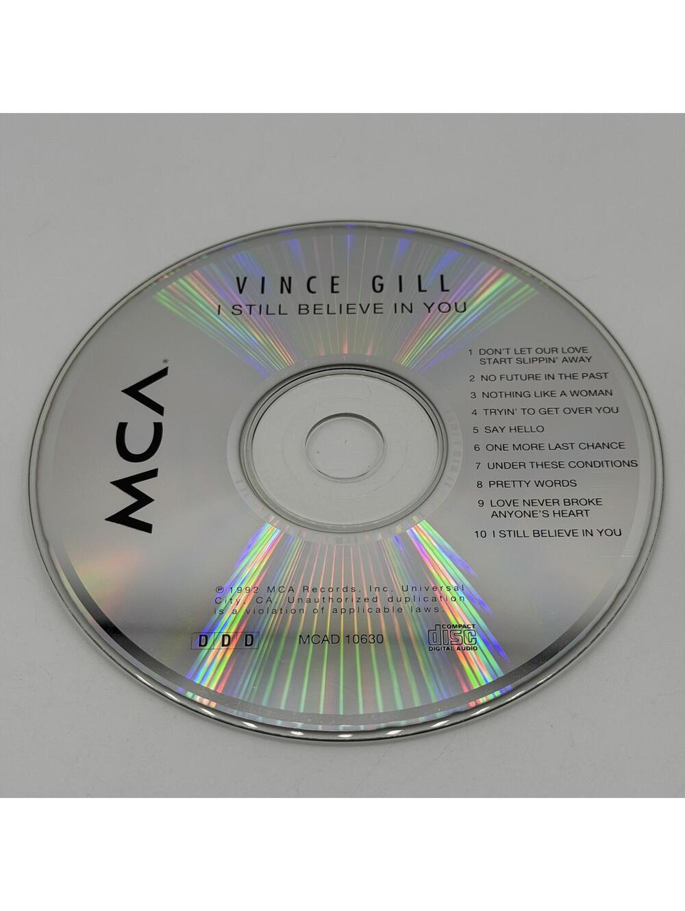 Vince Gill - I Still Believe In You (1992) - Audio CD - Country - Picture 2 of 3